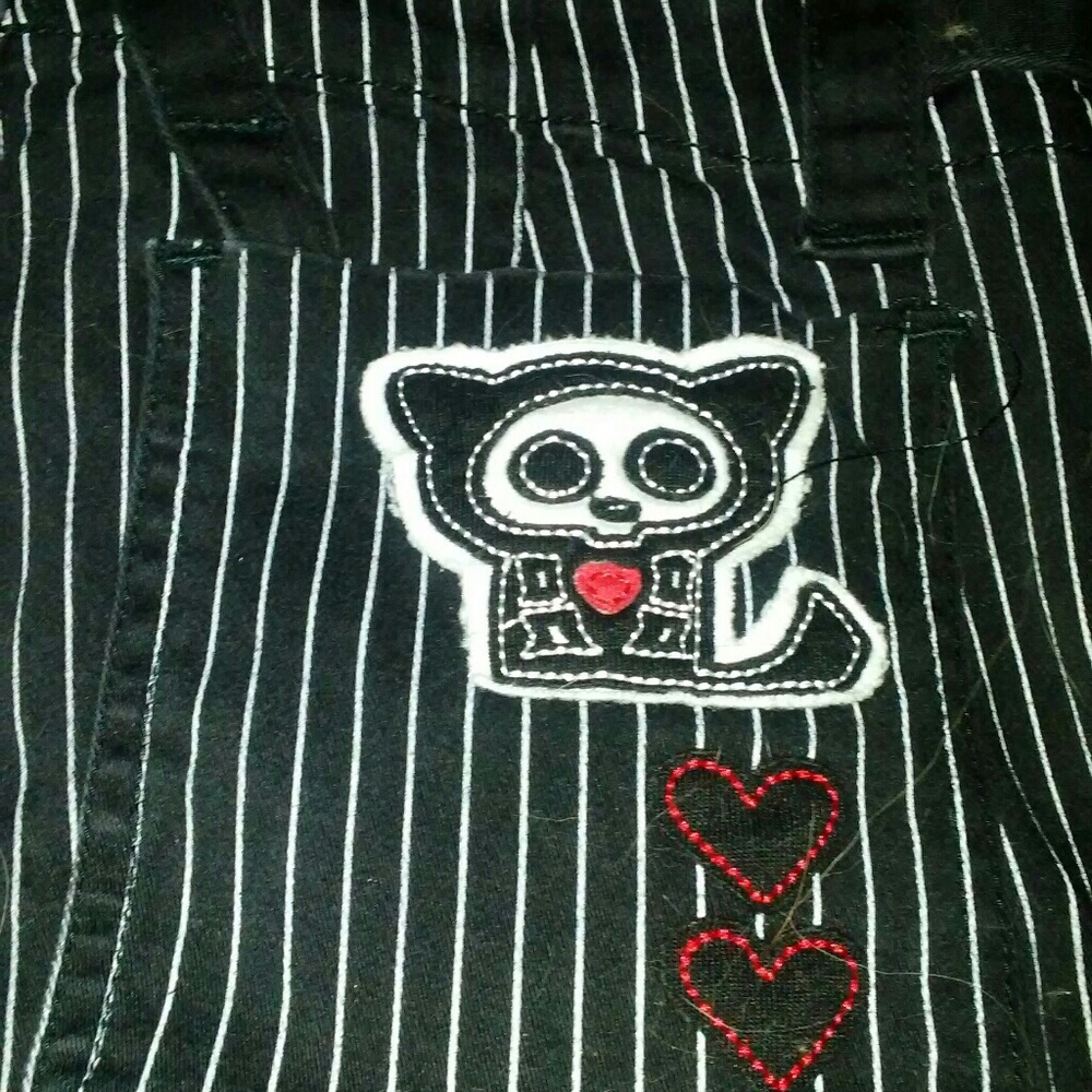 Skelanimals Shorts by Tripp NYC Gothic Emo